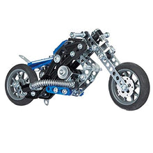 Carica l&#39;immagine nel visualizzatore di Gallery, MECCANO- Set 5 Modelli Motocicletta, Pezzi in Metallo, 174, 6036044 - Ilgrandebazar