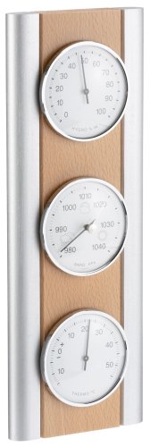 TFA 20.1053.17 Stazione meteorologica in Legno di faggio Colore: Ecru/Argento - Ilgrandebazar