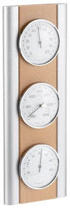 TFA 20.1053.17 Stazione meteorologica in Legno di faggio Colore: Ecru/Argento - Ilgrandebazar
