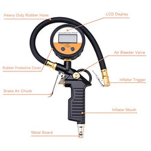 Carica l&#39;immagine nel visualizzatore di Gallery, GOLDGE Manometro Digitale 255 PSI, Alta Precisione Pressione Gomme... - Ilgrandebazar