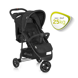 Hauck Citi Neo II Passeggino a 3 Ruote Leggero, 7.5 kg da 0 Mesi Caviar/Stone - Ilgrandebazar