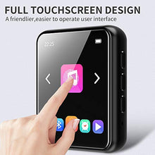 Carica l&#39;immagine nel visualizzatore di Gallery, Lettore MP3 con Bluetooth 5.0, 16 GB Lettori de 1.8 Pollici Full Touch...