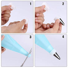 Carica l'immagine nel visualizzatore di Gallery, Decorazione Torta, Gyvazla 32 Pieces with 20 Punte in Acciaio Inox, 5 Grande... - Ilgrandebazar