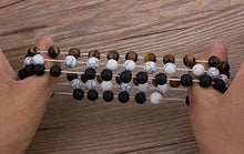 Carica l&#39;immagine nel visualizzatore di Gallery, Andy &amp; C Bracciale Uomo 2 pezzi Con Pietre Naturali Braccialetto Scatola... - Ilgrandebazar