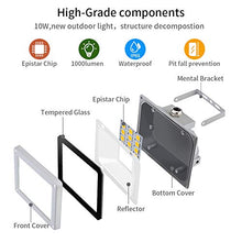 Carica l&#39;immagine nel visualizzatore di Gallery, 12V Proiettore a LED 10W Faretto 800lm Esterno...
