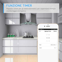 Carica l'immagine nel visualizzatore di Gallery, Presa Intelligente WiFi, Maxcio Smart Italiana 16A Compatibile 1 Pack