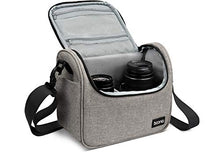 Carica l&#39;immagine nel visualizzatore di Gallery, Boona - Custodia impermeabile in velluto per fotocamera e Camera case, grigio