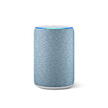 Carica l&#39;immagine nel visualizzatore di Gallery, Amazon Echo (3ª generazione) - Altoparlante intelligente Tessuto blu-grigio