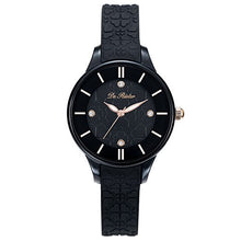 Carica l'immagine nel visualizzatore di Gallery, DR8986 Orologio da donna in plastica con cinturino silicone, Blue - Ilgrandebazar