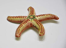 Carica l&#39;immagine nel visualizzatore di Gallery, Stella marina in ceramica dipinta a mano