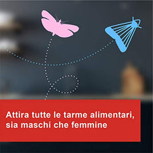 Carica l'immagine nel visualizzatore di Gallery, Vape Tarme Alimentare, Trappole Per Tarme, prodotto senza Insetticida e inodore, confezione 3 Pezzi - 80 Gr