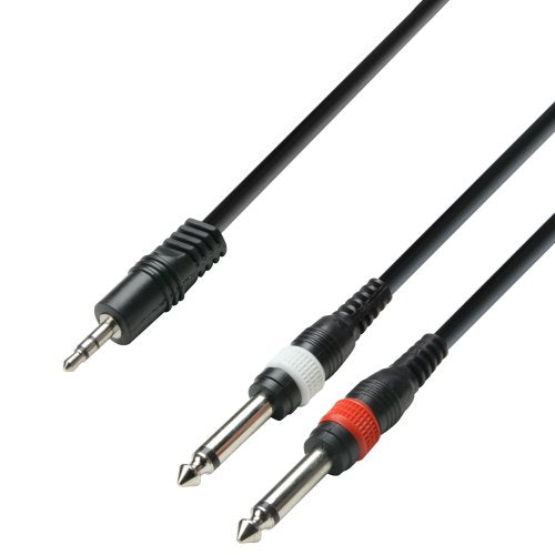 Adam Hall Cables K3YWPP0300 - Cavo audio con connettore jack stereo da 3 m - Ilgrandebazar
