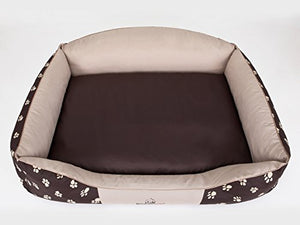 Hobbydog Cuccia per Cani Beige Corona XXL 110 x 85 cm Serie König.