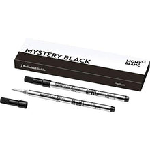 Carica l&#39;immagine nel visualizzatore di Gallery, Montblanc 105158 - Refill (M) per penne roller e fineliner, M, Mystery Black