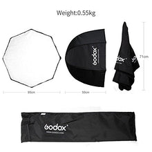 Carica l'immagine nel visualizzatore di Gallery, Godox Softbox ottagonale 95 cm 95,2 ombrello riflettore con borsa da...