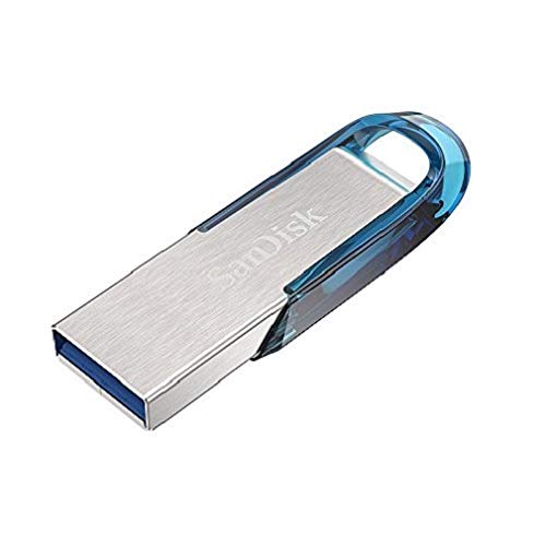 Sandisk Ultra Flair 32 GB, Chiavetta USB 3.0, Velocità di Lettura 32 Blu