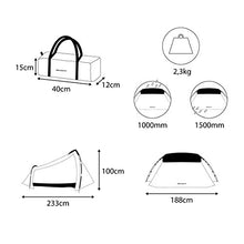 Carica l'immagine nel visualizzatore di Gallery, Ultrasport Tenda da campeggio adatto per festival, e trekking, con...