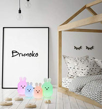 Carica l&#39;immagine nel visualizzatore di Gallery, BRUNOKO Luce Notturna per Bambini - LED lampada con 2020 Nuovo Grande - Ilgrandebazar