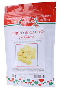 Graziano Burro di Cacao in Gocce - 200 gr