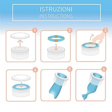 Carica l'immagine nel visualizzatore di Gallery, Baby Lama 12 Ricariche per Mangiapannolini Compatibili con Tommee Tippee Tec, Simplee, Twist and Click - 100% MADE IN ITALY - Mangia Pannolino Sacchetti Igienici Antiodore (12 Ricariche)
