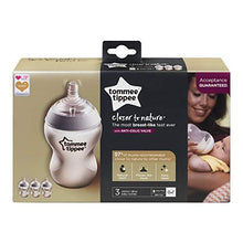 Carica l'immagine nel visualizzatore di Gallery, Tommee Tippee Closer to Nature Biberon, 260 ml, 260 Trasparente