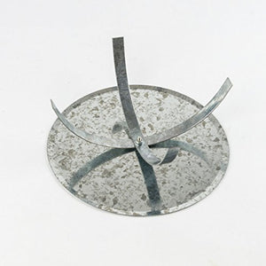 Kamino-Flam 331905 Tappo Chiusura Foro Canna Fumaria, Argento, 180 mm - Ilgrandebazar