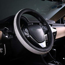 Carica l&#39;immagine nel visualizzatore di Gallery, YoMaris Coprivolante in Cristallo，Coprivolante Pelle Bling Strass...