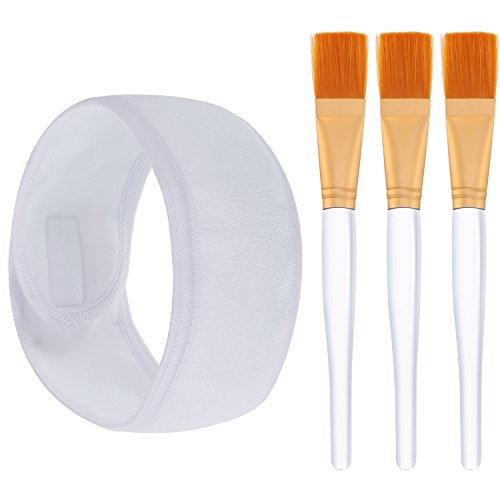 Hotop 3 Pezzi Spazzole di Maschera Morbido Makeup Applicatore Cosmetico...