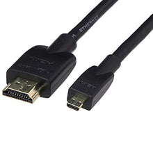 Carica l'immagine nel visualizzatore di Gallery, AmazonBasics, cavo da micro HDMI a HDMI, flessibile, 1,8 m