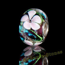 Carica l'immagine nel visualizzatore di Gallery, Andante-Stones Argento massiccio Sterling 925 Perlina di vetro Bead SEALIFE... - Ilgrandebazar