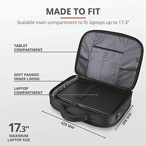 Trust Sydney Borsa per Laptop con Schermo da 17.3", Nero 17.3"
