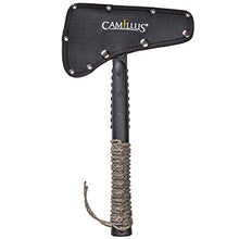 Carica l&#39;immagine nel visualizzatore di Gallery, Camillus Sin Tomahawk con fodero in nylon balistico, testa dell&#39;accetta in...