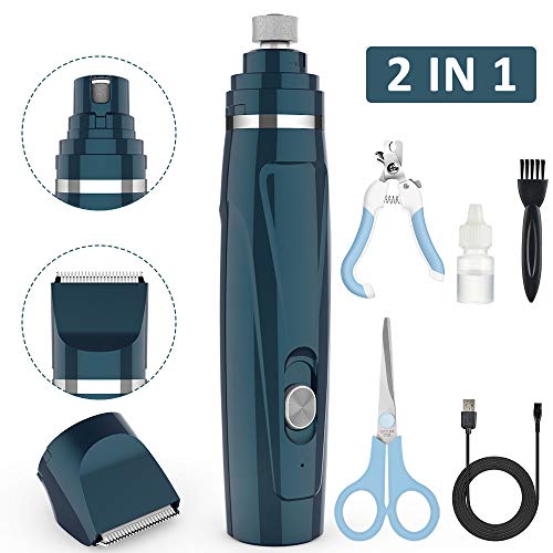 BASEIN Lima per unghie elettrica animali domestici e tagliacapelli 2 in...
