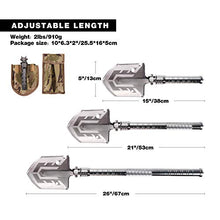 Carica l'immagine nel visualizzatore di Gallery, REDCAMP - Pala Pieghevole da Campeggio Argento