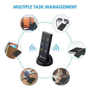 Key Finder, EIVOTOR Localizzatore Chiavi Wireless Cerca con 6 Ricevitore RF...