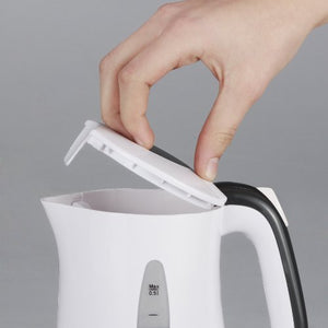 Severin WK 3644 Bollitore da Viaggio 650W, colore: Bianco Nero,