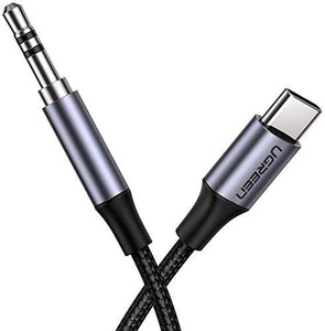 UGREEN Cavo Aux da USB C a 3.5mm Nylon Intrecciato Maschio a Cavo...
