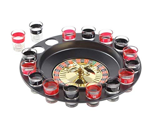 Ohuhu Unbekannt – Rotella a Bere with 16 Bicchieri a Shooter Set di Giochi,... - Ilgrandebazar