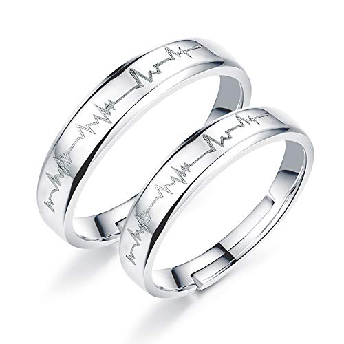 EQLEF® Anello di battito cardiaco, 1 set elettrocardiogramma... - Ilgrandebazar