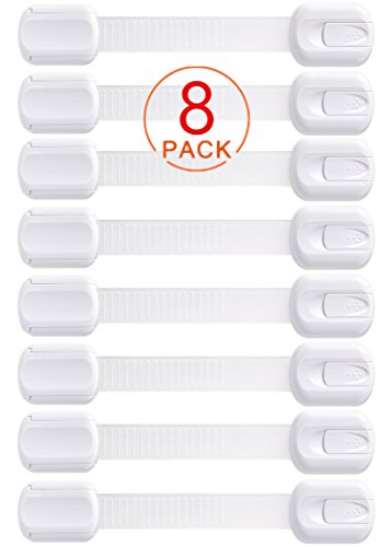 [8 Pezzi] Bambino Chiusure di Sicurezza Armadio, LifenC Serrature di...