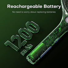 Carica l&#39;immagine nel visualizzatore di Gallery, CONOPU Racchetta Zanzare Elettrica, 4000V Zanzare Elettrico, USB Base di Ricarica, Ricaricabile antizanzare, LED, 3 Strati Protezione Maglia, Antizanzare, Efficace Contro Zanzare, Blu