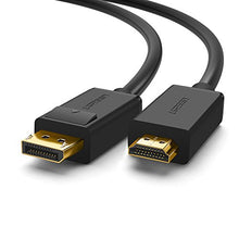 Carica l'immagine nel visualizzatore di Gallery, UGREEN Cavo DisplayPort HDMI 4K Ultra HD, Adattatore DP to Cable per 1M - Ilgrandebazar