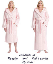 Carica l&#39;immagine nel visualizzatore di Gallery, Astra Accappatoio in Spugna con Cappuccio, per Uomo e Donna, L-XL, Rosa - Ilgrandebazar