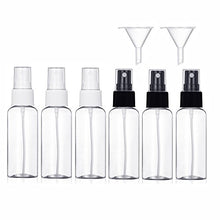 Carica l&#39;immagine nel visualizzatore di Gallery, Flacone Spray Atomizzatore Vuoto Plastica Set Di Bottiglie Da 6 x 50ml