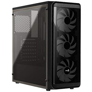 Aerocool Sl5200Frost, Scatola PC Atx, Finestrino Laterale, LED RGB, Ventola...