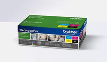 Carica l&#39;immagine nel visualizzatore di Gallery, Brother TN-243CMYK Toner-Multipack 4 Toner Originali, 1.000 Pagine,...