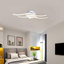 Carica l&#39;immagine nel visualizzatore di Gallery, Osairous Plafoniere a LED, Lampada moderna in metallo pannello acrilico...