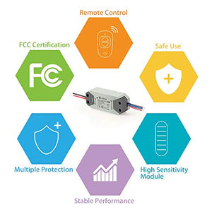 eMylo Smart Wireless RF Motor Controller Switch relè 220V Motore 1 pack - Ilgrandebazar