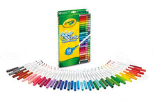 Carica l&#39;immagine nel visualizzatore di Gallery, CRAYOLA Pennarelli Lavabili, Punta Media, per Scuola e Tempo Libero, 50 Pezzi - Ilgrandebazar