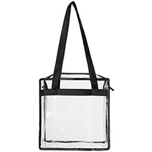 Carica l'immagine nel visualizzatore di Gallery, Eono by Amazon - Borsa Tote Trasparente Omologata per lo Stadio,
